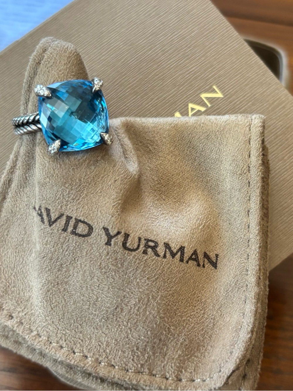 DAVID YURMAN 💙 Authentic Chatelaine® Ring - 14 mm